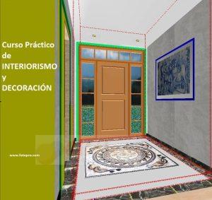 CURSO DE DECORACION DE INTERIORES – Práctica por Ordenador Floorplan v.11.