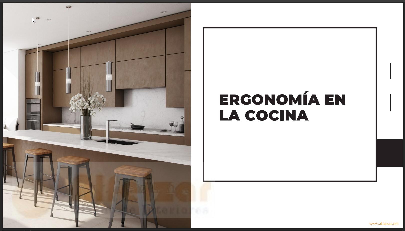 ERGONOMÍA EN LA COCINA